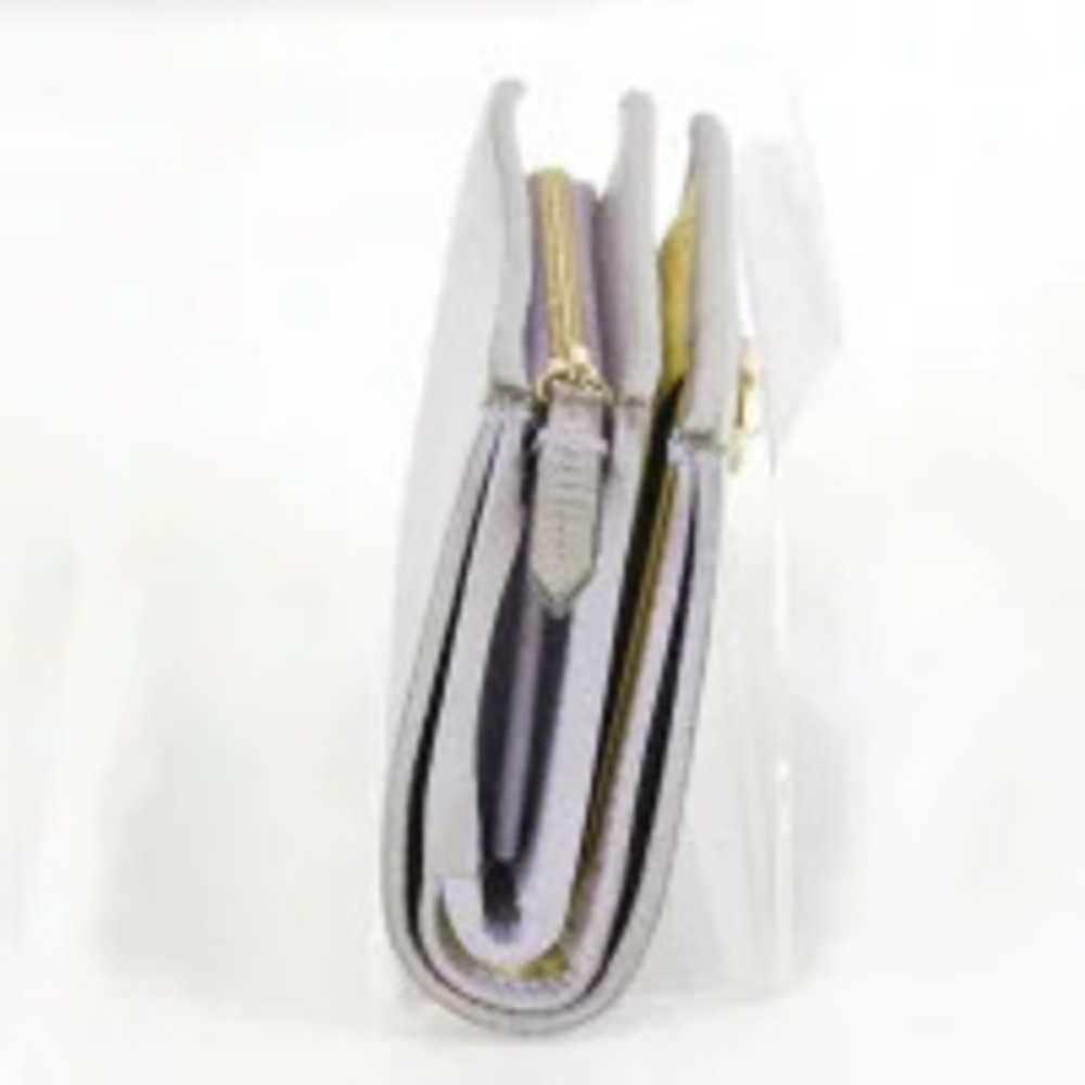 GUCCI Bi fold Wallet Leather Purple - Picture 4 of 9